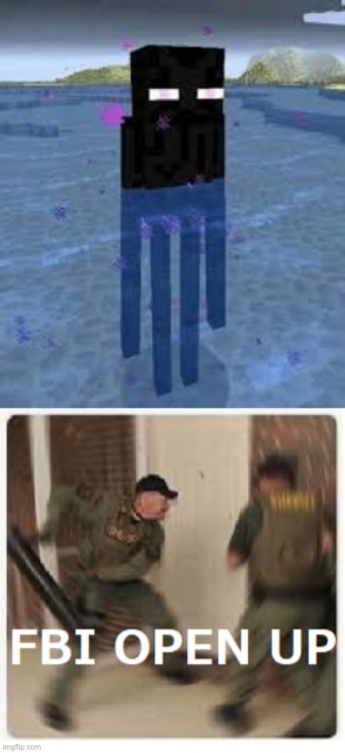 help i searched cursed minecraft images | image tagged in jackalopianswhereuat,endermaninwater,minecraft,memes,funny,cursedminecraft | made w/ Imgflip meme maker