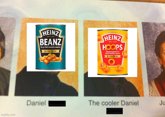 The Cooler Daniel | image tagged in the cooler daniel | made w/ Imgflip meme maker