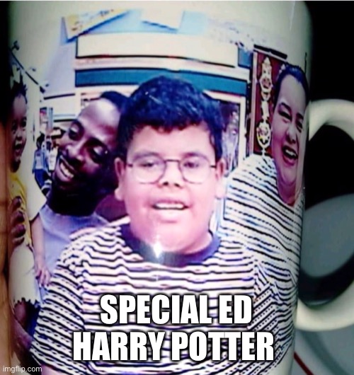 Special Ed | SPECIAL ED HARRY POTTER | image tagged in harry potter | made w/ Imgflip meme maker