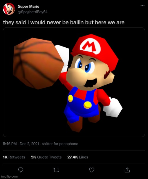 should I make epic mario tweets a running joke | made w/ Imgflip meme maker