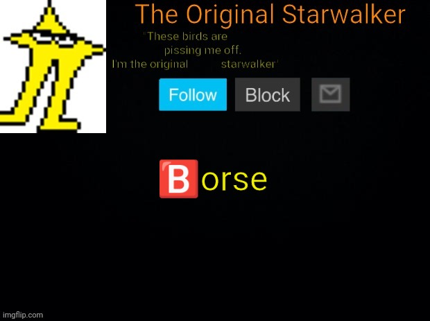 of course of course | 🅱️orse | image tagged in starwalker | made w/ Imgflip meme maker