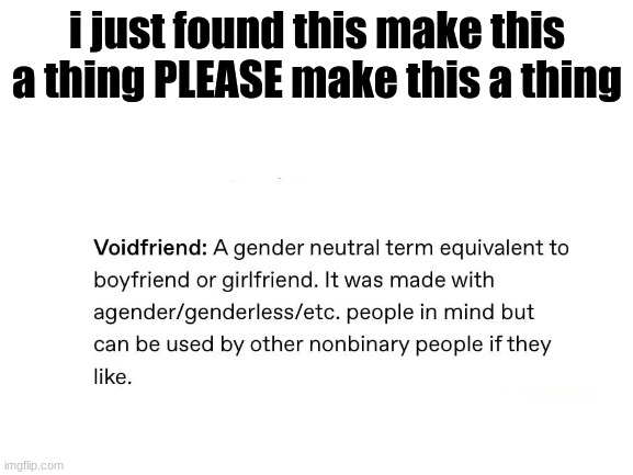 i just found this make this a thing PLEASE make this a thing | made w/ Imgflip meme maker