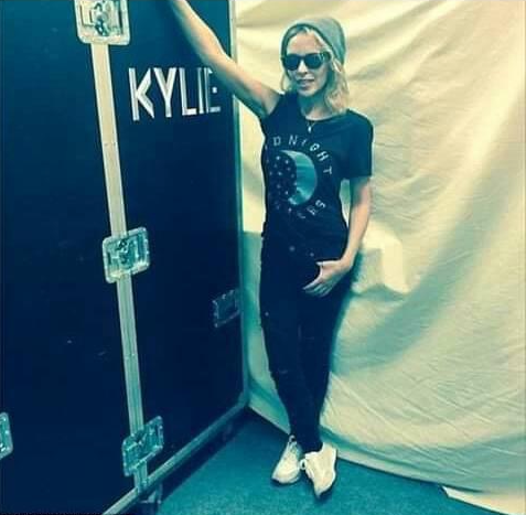 Kylie backstage Blank Meme Template
