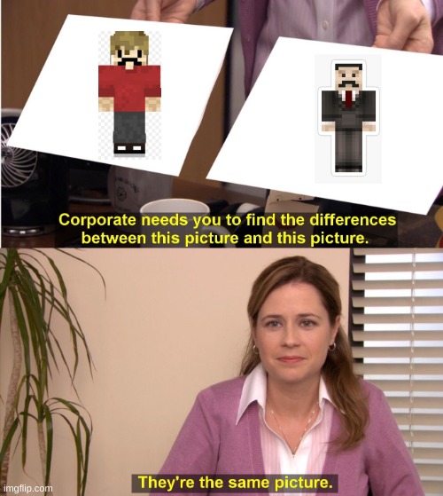 They're The Same Picture | image tagged in memes,they're the same picture,hermitcraft,grian,mumbo jumbo | made w/ Imgflip meme maker