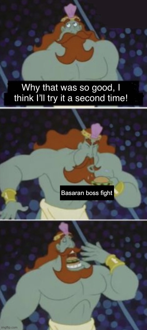 Maybe it’s just because I love turtles. Basaran is freggin ADORABLE | Basaran boss fight | image tagged in why that was so good i think i ll try it a second time,shadow of the colossus,basaran,gaming | made w/ Imgflip meme maker