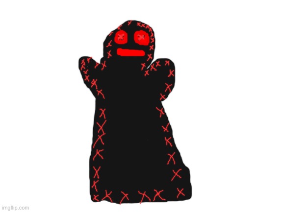 Funni man puppet | image tagged in blank white template | made w/ Imgflip meme maker