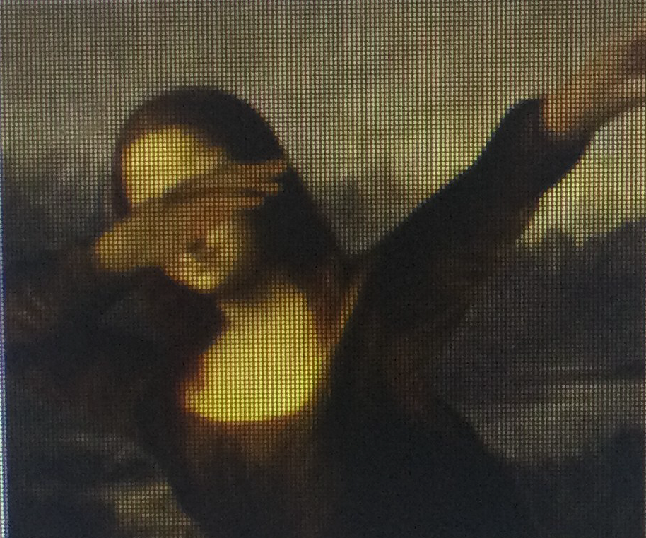 dabbing Mona Lisa Blank Meme Template