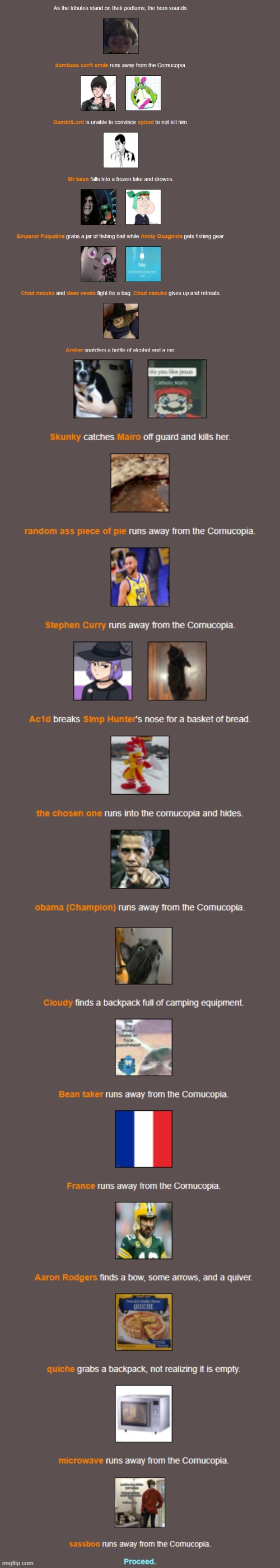 "And we're off to the races..." -Chris Wallace | made w/ Imgflip meme maker