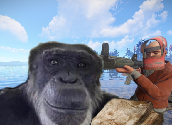 save monke Blank Meme Template