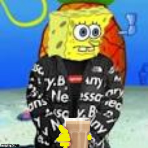 Do you accept? | image tagged in spongebob drip | made w/ Imgflip meme maker