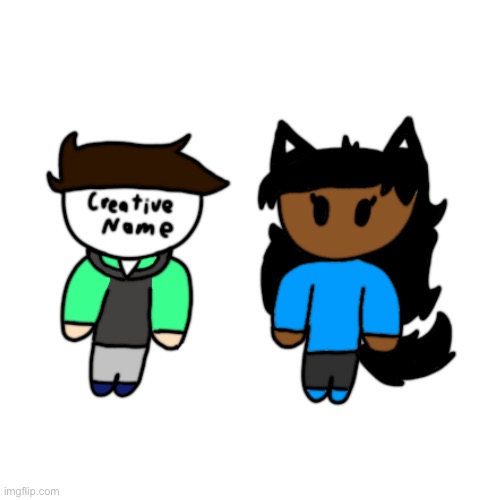 Me and Cloud but we smol | made w/ Imgflip meme maker