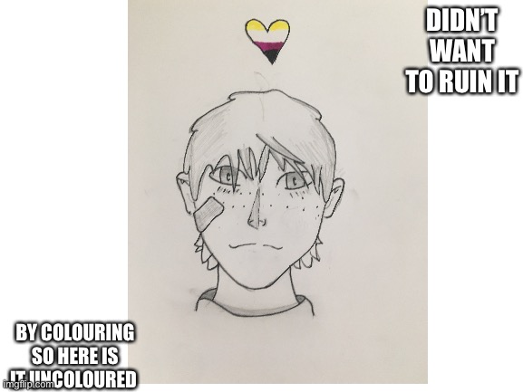Coloured version soon if it gets 60 upvotes | DIDN’T WANT TO RUIN IT; BY COLOURING SO HERE IS IT UNCOLOURED | made w/ Imgflip meme maker