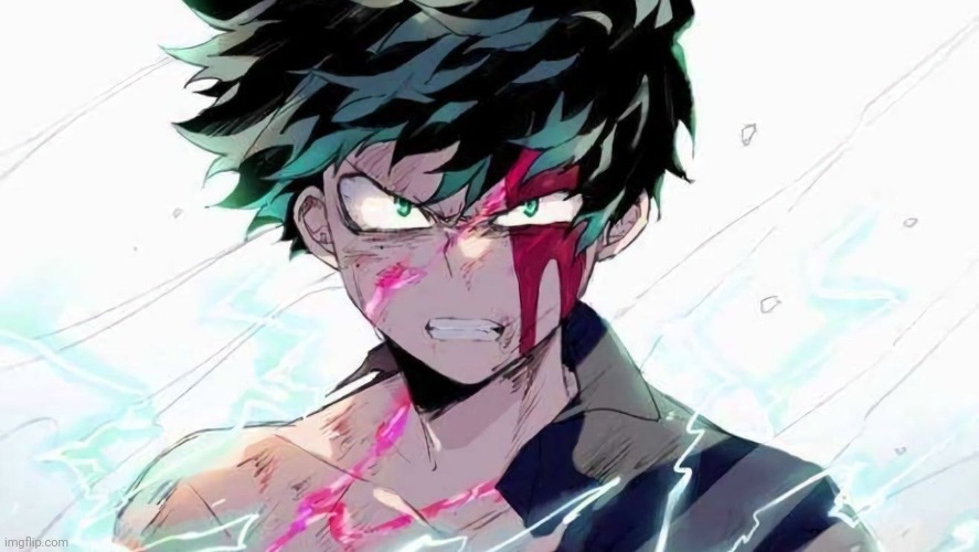 Deku beaten up | image tagged in deku beaten up | made w/ Imgflip meme maker