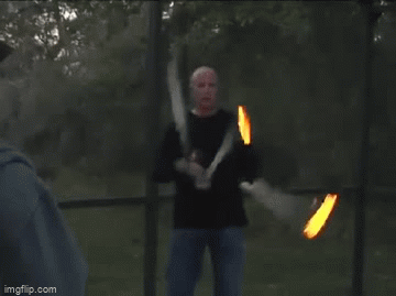 This guy is on fire! - Imgflip