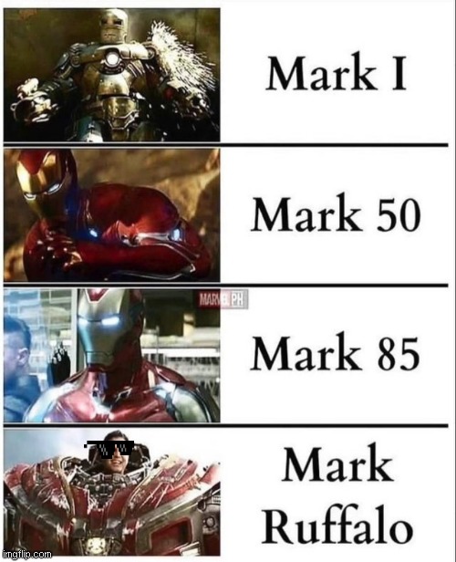 Mark Buffalo | image tagged in avengers infinity war | made w/ Imgflip meme maker