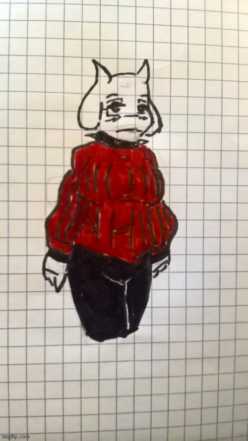 Underfell toriel (modified ,old verion) | image tagged in underfell toriel modified by ssfr | made w/ Imgflip meme maker