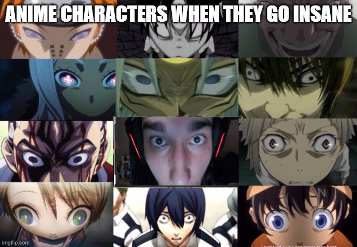 Create meme anime characters, eyes anime - Pictures - Meme