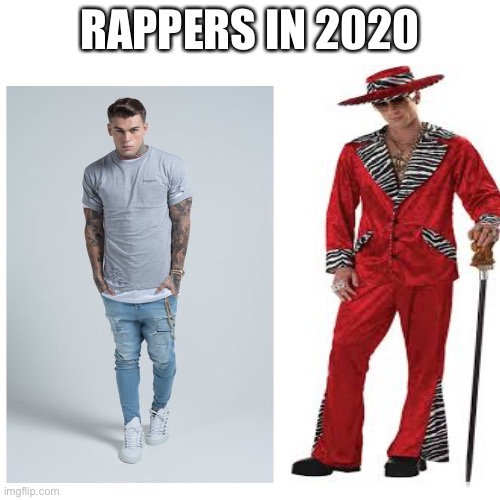 Rappers in 2020 | RAPPERS IN 2020 | image tagged in rap | made w/ Imgflip meme maker
