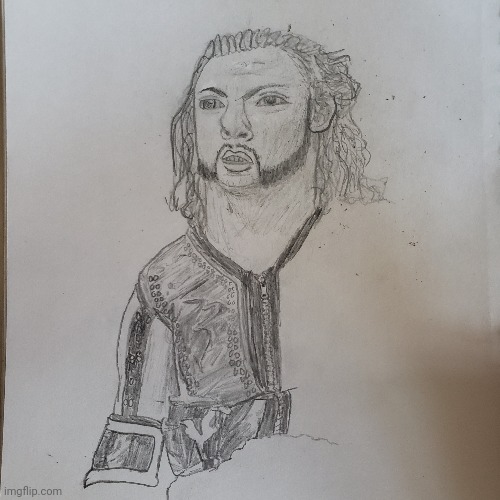 Attempting to draw a wrestler part 3 | made w/ Imgflip meme maker