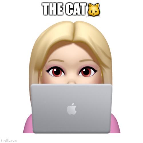 Peach is looking | THE CAT🐱 | image tagged in peach is looking | made w/ Imgflip meme maker