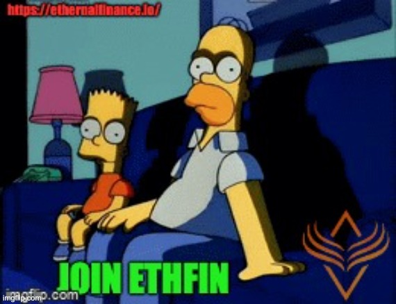JOIN ETHFIN | image tagged in join ethernal finance | made w/ Imgflip meme maker