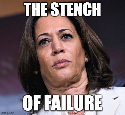 Kamala Fail Harris | THE STENCH; OF FAILURE | image tagged in kamala fail harris | made w/ Imgflip meme maker