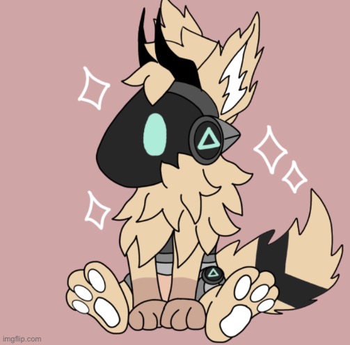 A Protogen oc I made what should I name him? | image tagged in protogen,oc,furry | made w/ Imgflip meme maker