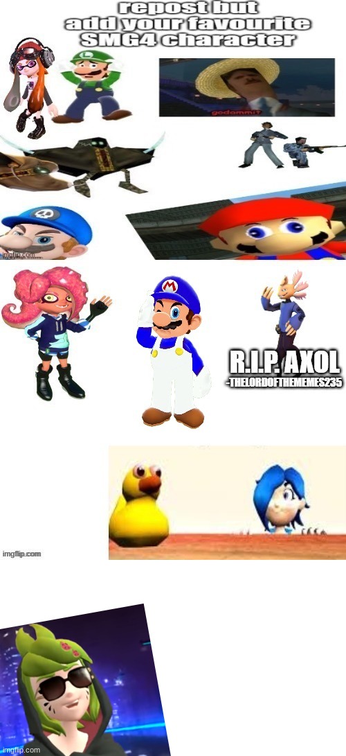 haha melony go brrr | image tagged in smg4,repost | made w/ Imgflip meme maker