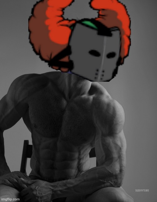 Giga Chad | image tagged in giga chad | made w/ Imgflip meme maker