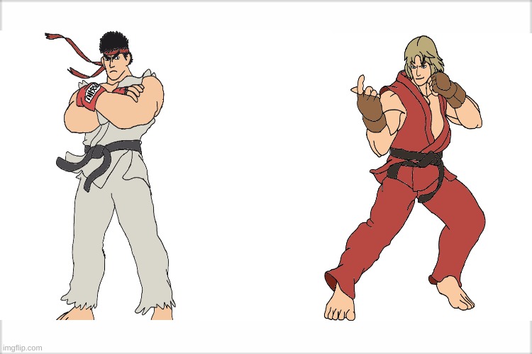 Ryu & Ken | made w/ Imgflip meme maker