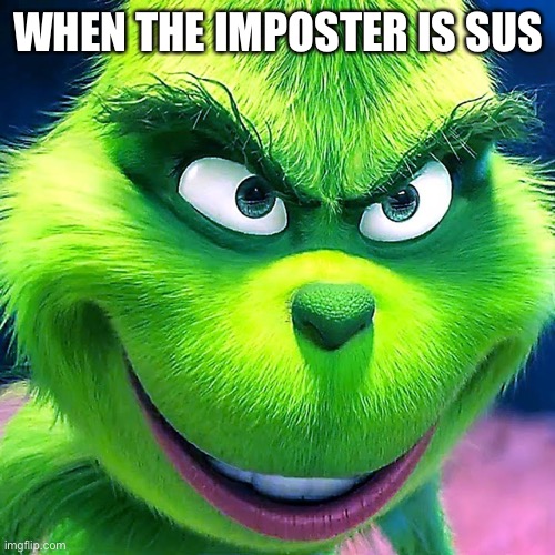 When The Imposter Is SUS | WHEN THE IMPOSTER IS SUS | image tagged in among us | made w/ Imgflip meme maker