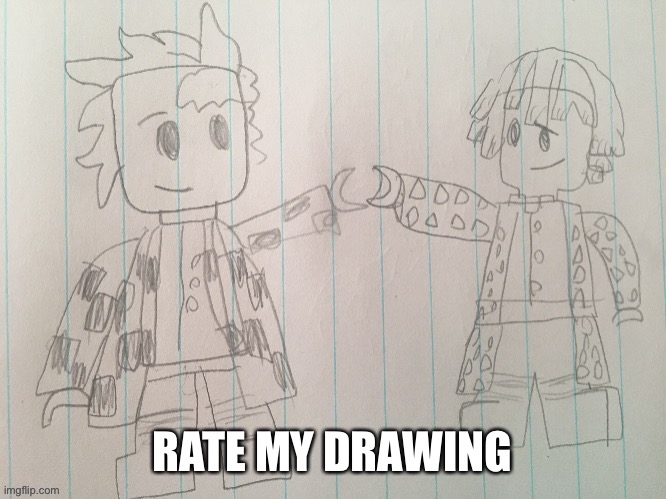 RATE MY DRAWING | made w/ Imgflip meme maker