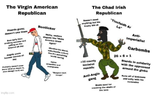 i wish northern ireland would just join ireland and merge together rather than be apart of Britain | made w/ Imgflip meme maker