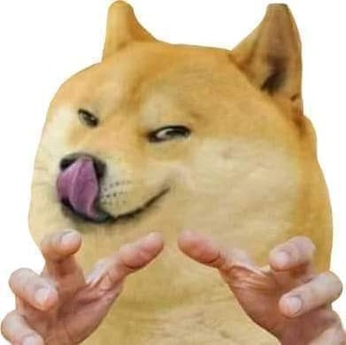 Doge Hands Blank Meme Template