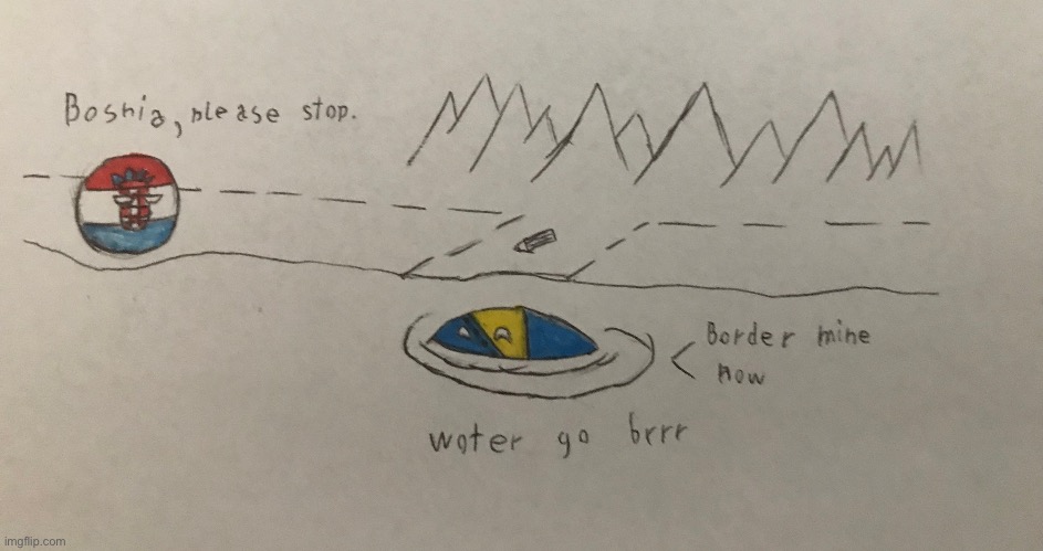 Posting random shit I have on my phone: controversial balkans comic | image tagged in prsihomp | made w/ Imgflip meme maker