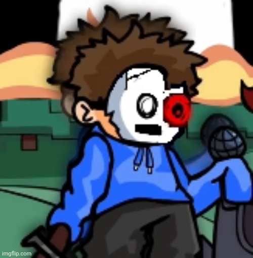 Scared aflac with full mask | made w/ Imgflip meme maker