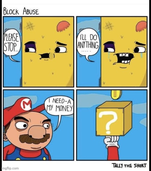 PUNCH IT OUTTA HIM | image tagged in super mario bros,comics/cartoons | made w/ Imgflip meme maker