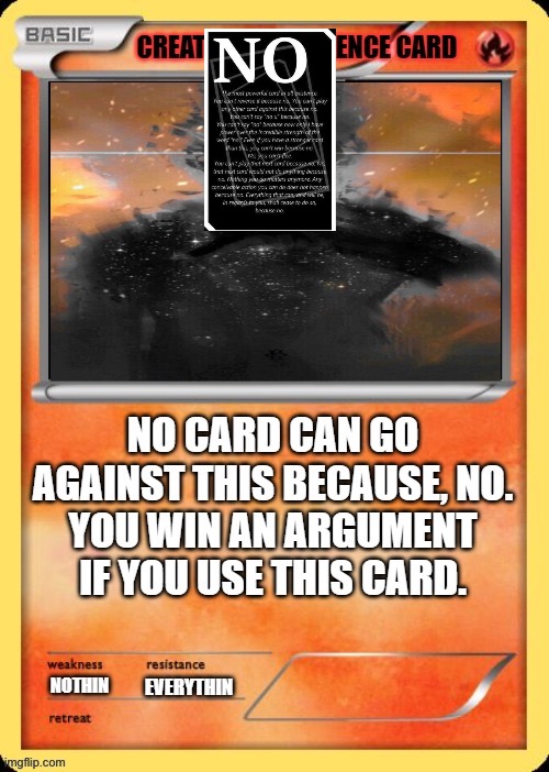 strongest card | image tagged in strongest card | made w/ Imgflip meme maker