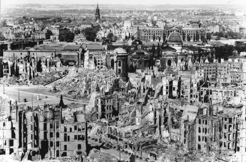 Dresden Bombing Blank Meme Template