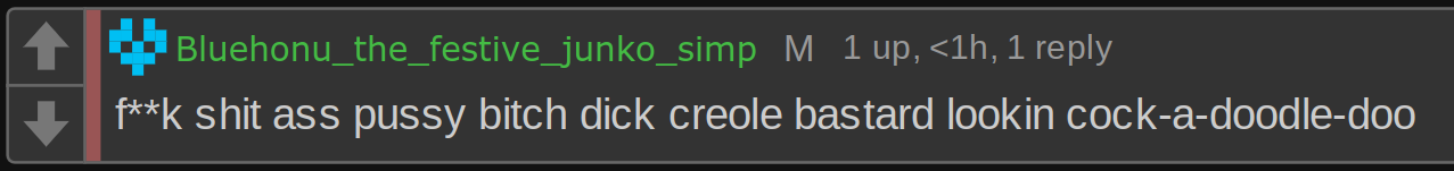 fuck shit pussy bitch creole bastard lookin cock-a-doodle-doo Blank Meme Template