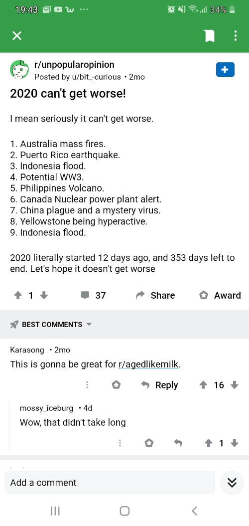 From r/agedlikemilk | made w/ Imgflip meme maker