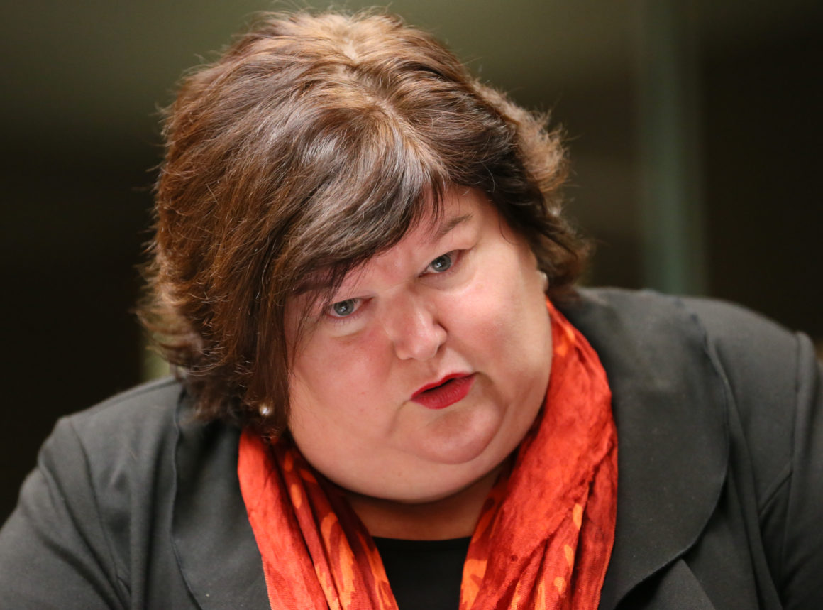 Belgium Health Minister - Maggie De Block Blank Meme Template