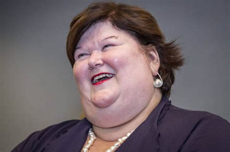 High Quality Belgium Health Minister - Maggie De Block - fat politician Blank Meme Template