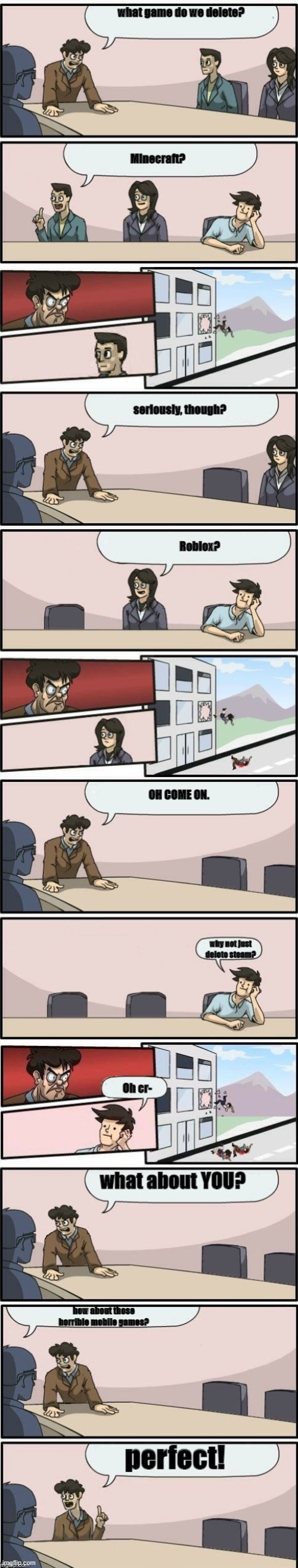 Long Office Meeting | image tagged in boardroom meeting suggestions extended | made w/ Imgflip meme maker