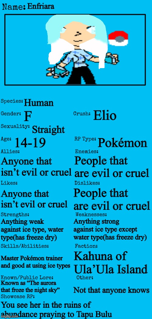F, but not evil