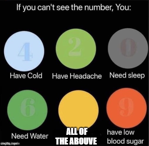 Hope you don't feel bad | ALL OF THE ABOUVE | image tagged in if you can t see the number | made w/ Imgflip meme maker