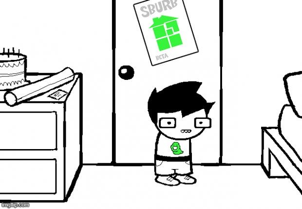 Random nerd image | image tagged in homestuck | made w/ Imgflip meme maker