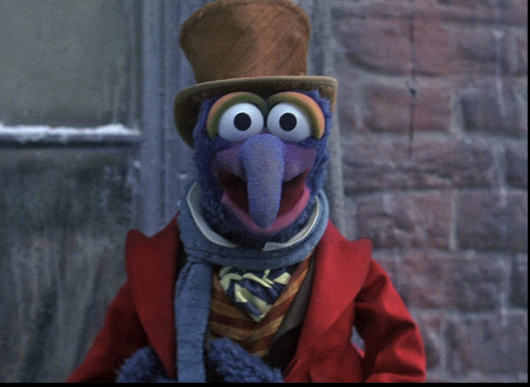 Gonzo as Charles Dickens Blank Meme Template