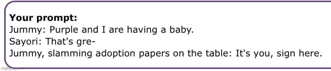 made w/ Imgflip meme maker