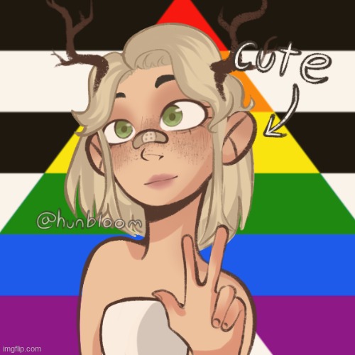Olympia in picrew | image tagged in straight,lgbtq | made w/ Imgflip meme maker